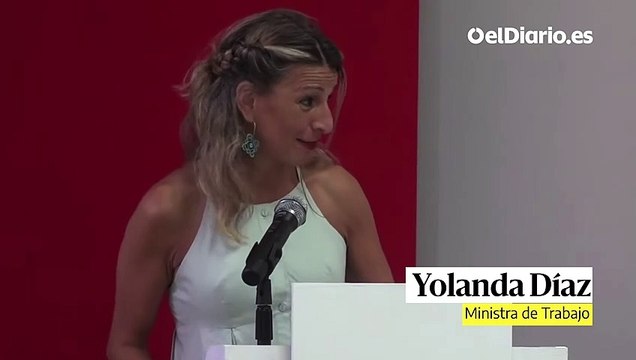 Yolanda Díaz responde a las críticas por hablar de ‘matria’: “La derecha no está a la altura”