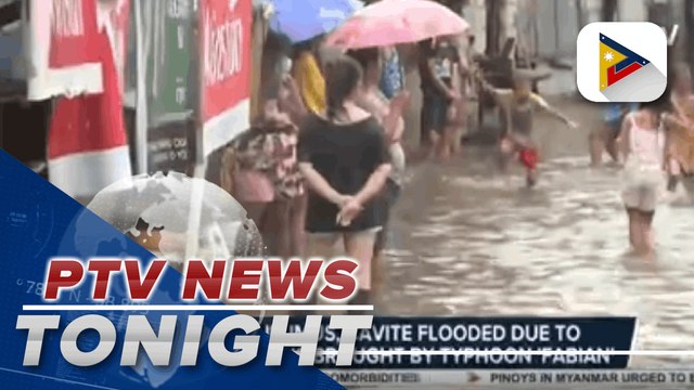 Houses in Imus, Cavite flooded due to non-stop rains brought by Typhoon Fabian