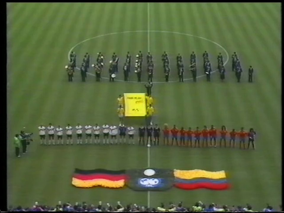 ALLEMAGNE  -  COLOMBIE             -  1990  -