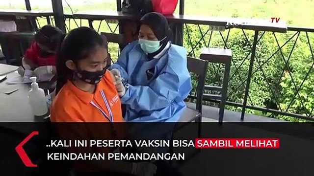Vaksin In The Sky, Suntik Vaksin Covid-19 Sambil Menikmati Pemandangan Sejuk..