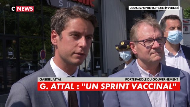 Gabriel Attal sur les possibles fraudes au pass sanitaire dans les restaurants : «On ne considère pas que tous les français sont des fraudeurs en puissance » #LaBelleEquipe