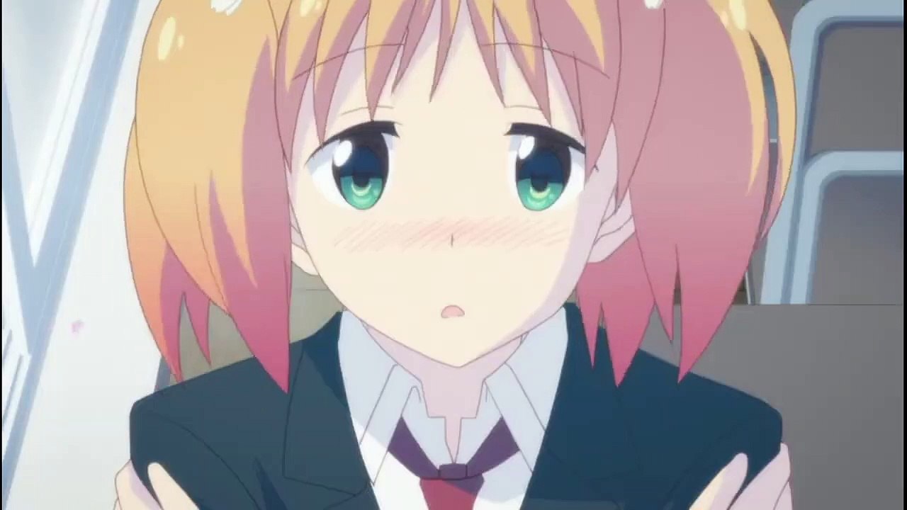 Kiss Moment Anime Sakura Trick Sub Indo _ Cewek Malu Kok Gitu