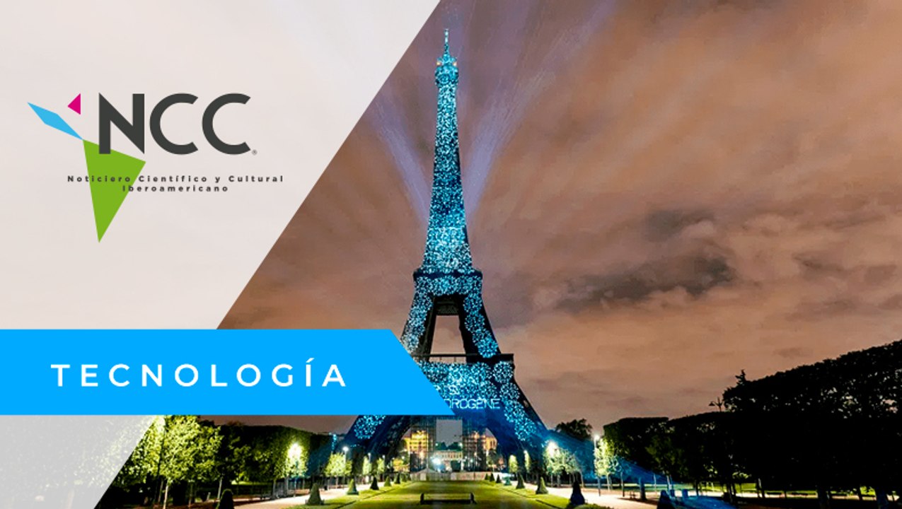 La Torre Eiffel es iluminada con hidrógeno libre de carbono