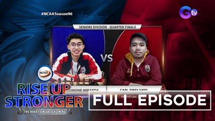 Rise Up Stronger: NCAA Season 96 Srs. online chess competition (Quarterfinals) July 22, 2021 (Full Episode)