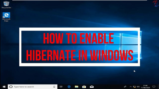 How to Enable Hibernate in Windows 10