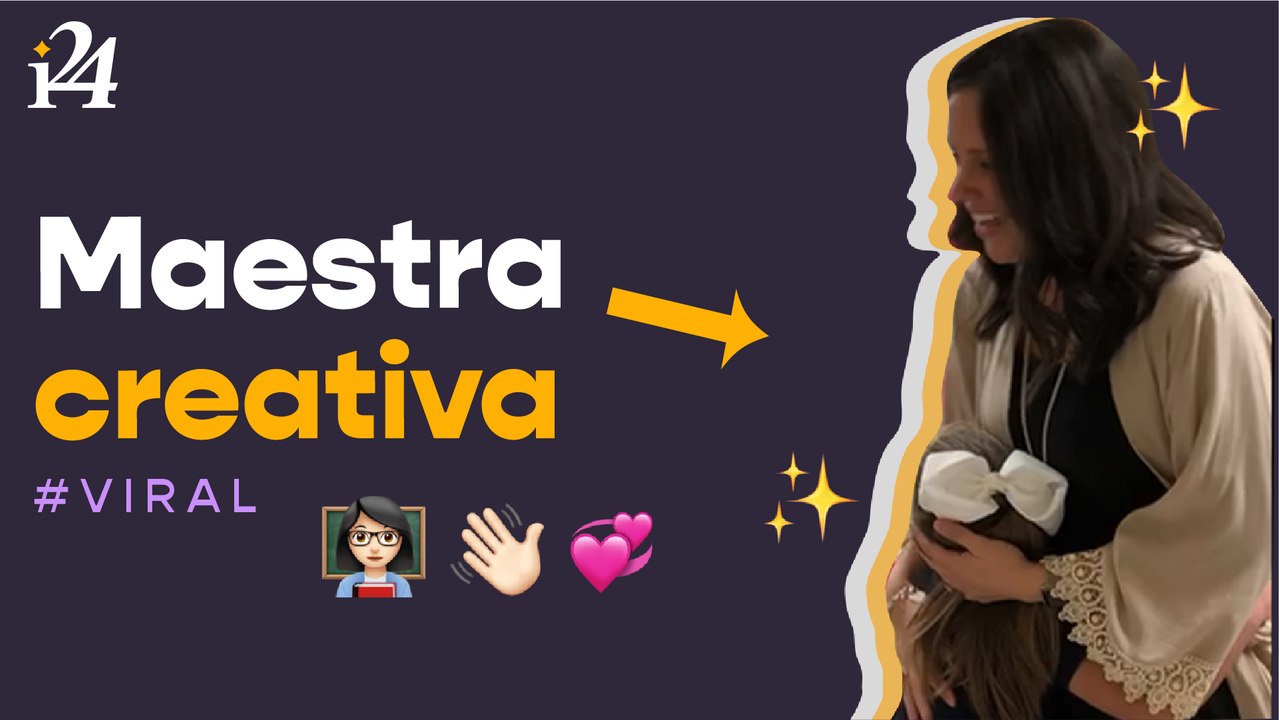 ¡Admirable! Esta maestra creó un divertido método para darle la bienvenida a sus alumnos