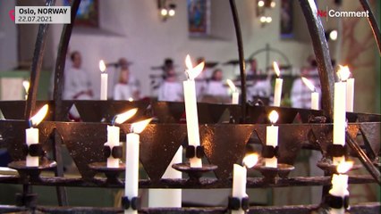 Norway cathedral service marks attack anniversary