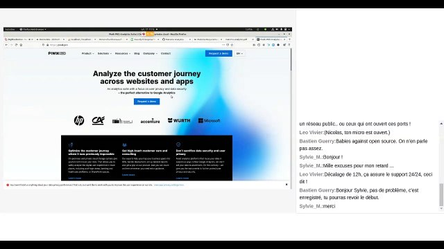 Atelier BlueHats: présentation de Matomo
