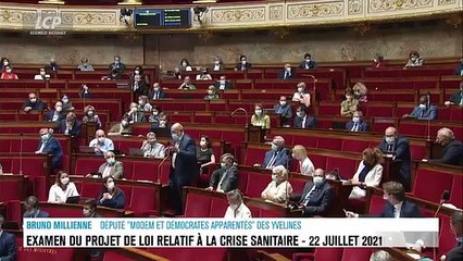 Pass sanitaire - Un député ironise à l’Assemblée: "Pour circuler avec ma voiture, j'ai besoin d'un permis de conduire avec une photo dessus. C'est attentatoire à mes libertés" - VIDEO