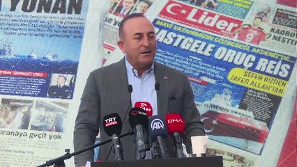 ANTALYA - Çavuşoğlu: 'KKTC'nin ve Türkiye'nin haklarını savunurken tereddüte düşmeyiz'