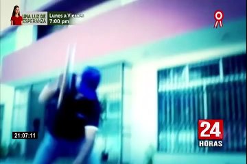 Joven terminó con el pómulo roto tras ser atacado con un martillo por sujeto en un bus