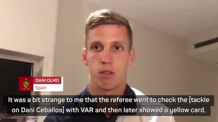 Olmo rages about Ceballos injury