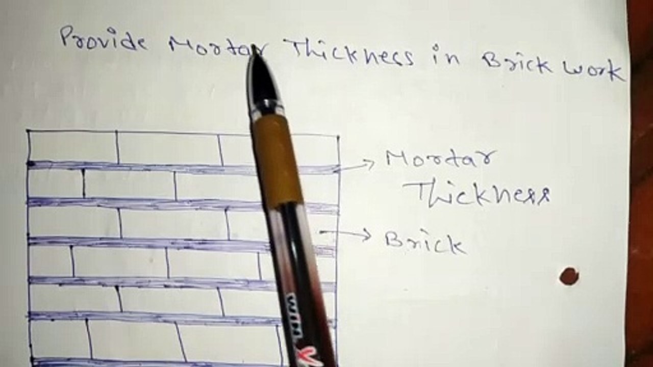 mortar-thickness-for-brick-work-video-dailymotion