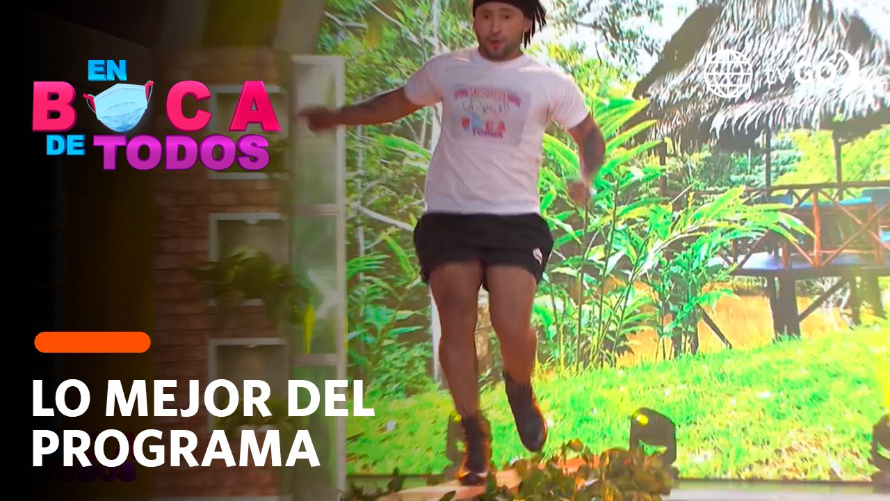 En Boca de Todos: Zumba sufrió fuerte caída en vivo durante carrera en tacos (HOY)