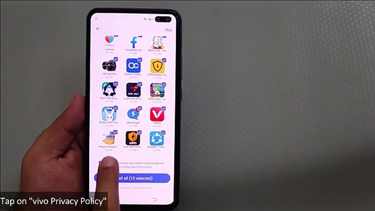 Vivo V19 (1933) Android 11 FRPGoogle Lock Bypass WITHOUT PC - Fixed Google Play Services