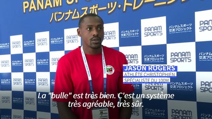 Tokyo-2020: dans la bulle d'un camp d'entraînement des athlètes