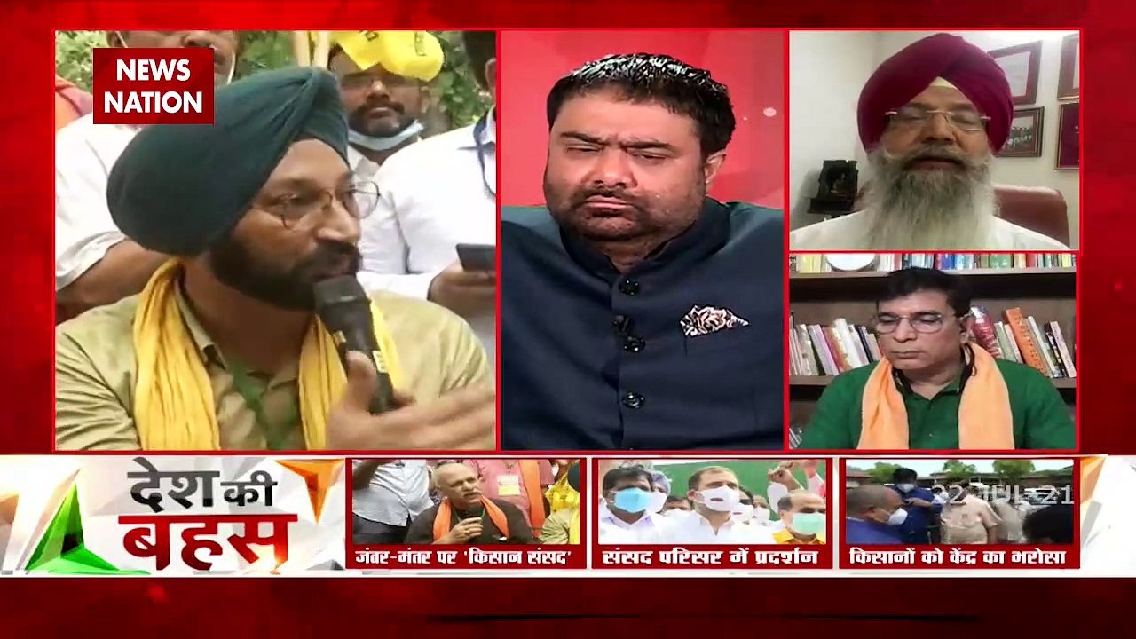 Desh Ki Bahas : किसानी घाटे का सौदा है इसमें किसी भी तरह का फायदा नहीं हैः इकबाल सिंह लालपुरा