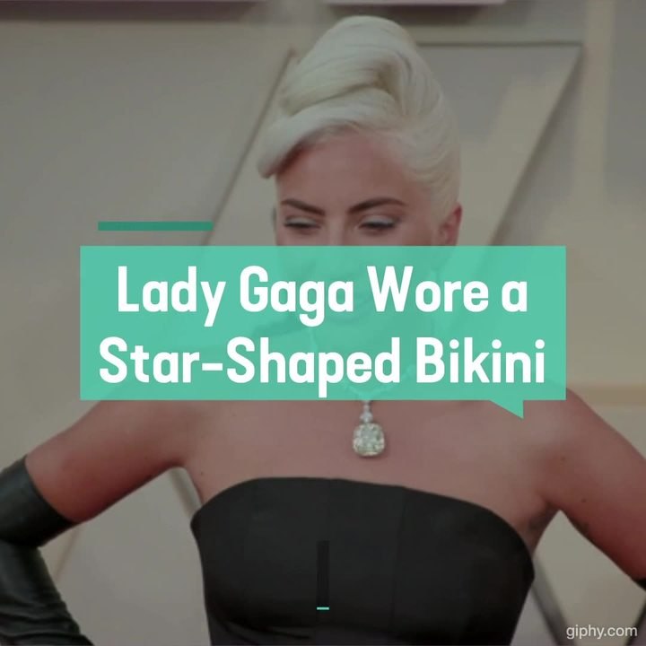 Lady Gaga Wore a Star-Shaped Bikini and Now I Need a Star-Shaped Bikini