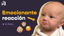 Emocionante: así fue la reacción de esta bebé al escuchar por primera vez a su mamá