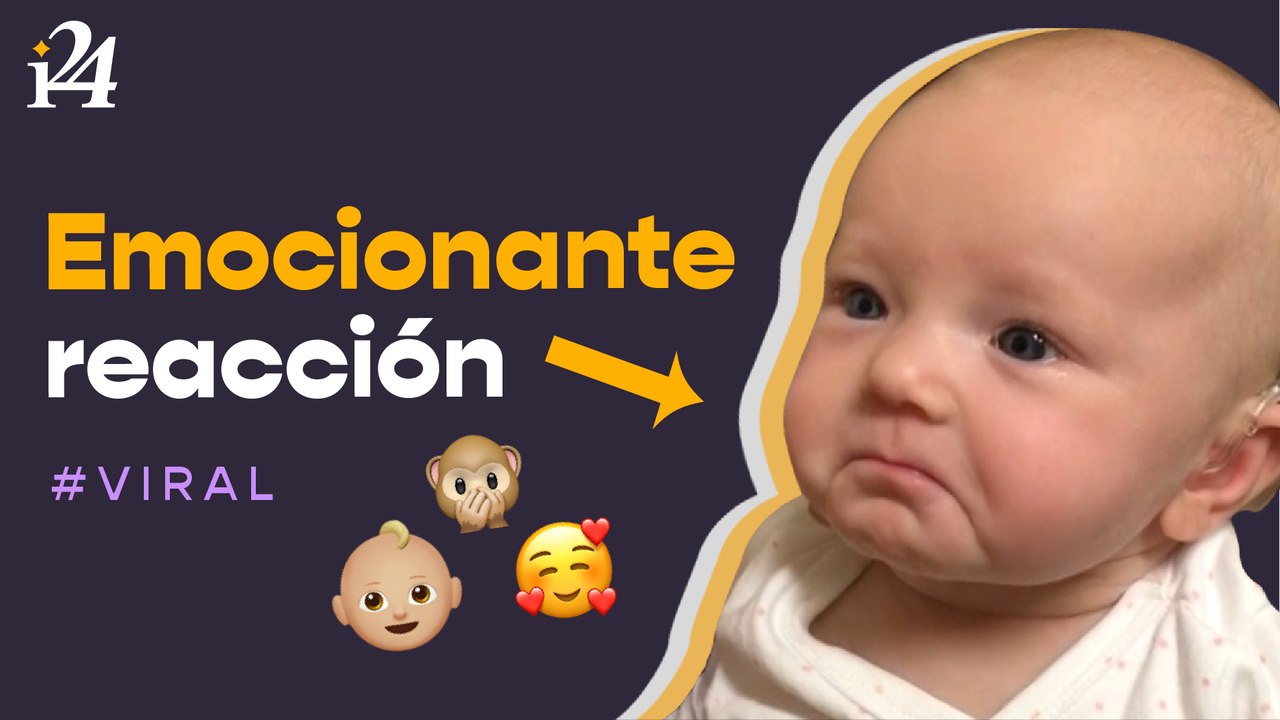 Emocionante: así fue la reacción de esta bebé al escuchar por primera vez a su mamá