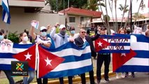 tn7-grupo-de-cubanos-se-manifesto-frente-a-embajada-de-su-pais-220721