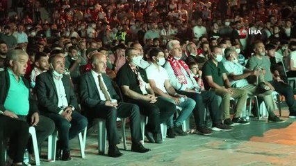 Yiğidolar, UEFA maçını dev ekranda izledi