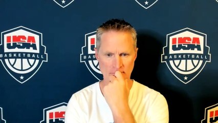 Steve Kerr on Coaching for Team USA | USA Practice Interview 7-22