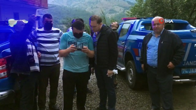 Alevli bir cisim düştüğü ihbarı ekipleri harekete geçirdi