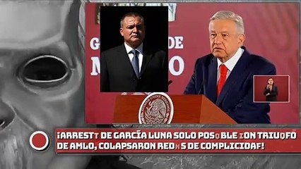¡Detención de García Luna solo posible con victoria de AMLO, colapsaron redes de complicidad!