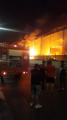 Son dakika haber... Antalya OSB'de plastik fabrikasında yangın