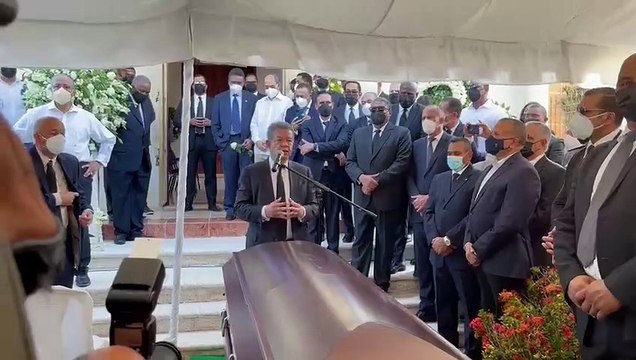 Palabras de Leonel Fernández durante el entierro de su madre, doña Yolanda