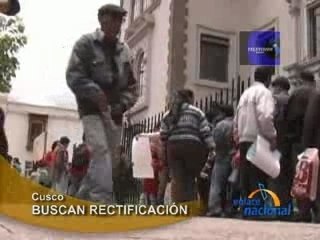 BUSCAN RECTIFICACIÓN - CUSCO