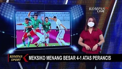 Meksiko Menang Besar 4-1 Atas Perancis