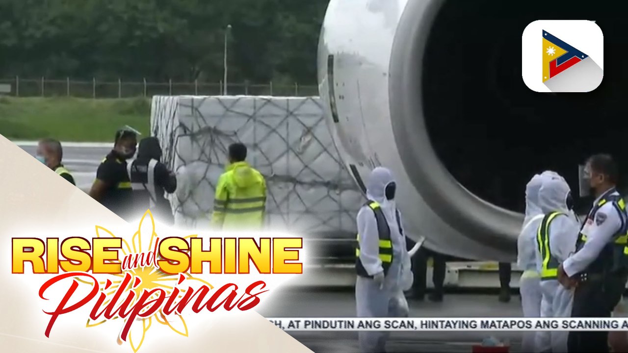 Karagdagang 1-M doses ng Sinovac, nakatakdang dumating sa bansa ngayong araw