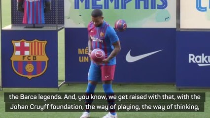 Depay's grandfather said he'd play for Barcelona