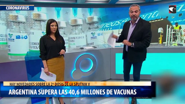Vacunación en Argentina: el país superó los 40 millones de dosis recibidas con un nuevo vuelo que llegó de China
