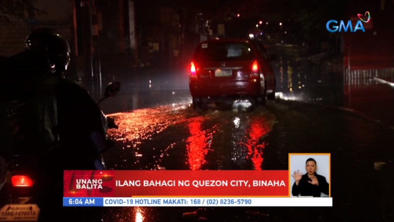 Ilang bahagi ng Quezon City, binaha | UB