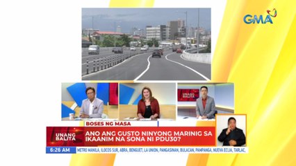 Ano ang gusto ninyong marinig sa ikaanim na SONA ni PDu30? | UB