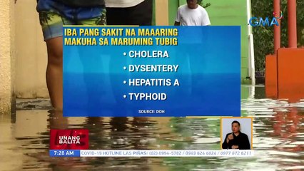 DOH, nagpaalala laban sa waterborne diseases ngayong tag-ulan | UB