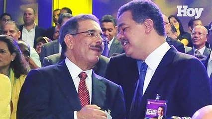 Danilo y Leonel hacen a un lado sus diferencias momentáneamente por muerte de doña Yolanda