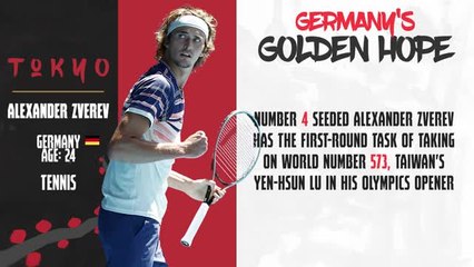 Stars of Tokyo 2020 - Alexander Zverev