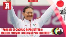 Alejandra Valencia: “Para mí es orgullo y emoción representar a México porque estás aquí por esfuerzo”