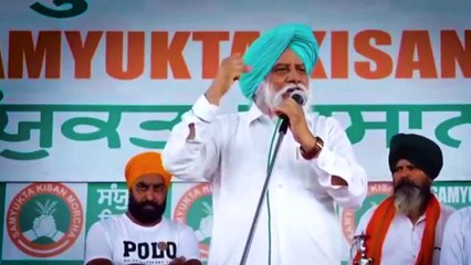 ਰਾਜੇਵਾਲ ਦੀ ਮੋਦੀ ਸਰਕਾਰ ਖਿਲਾਫ ਦਹਾੜ Balbir Singh Rajewal latest speech | The Punjab TV