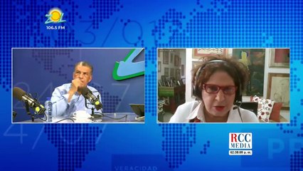 Consuelo y Angel debaten gobierno dice el RD no circula la cepa delta