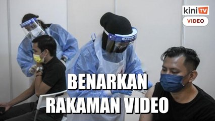 Harus benarkan penerima vaksin ambil rakaman video ketika suntikan - MMA