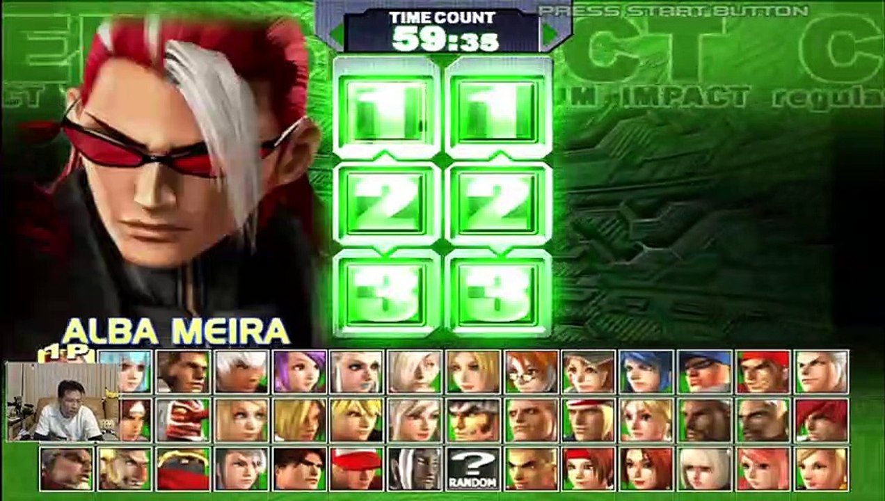 (PS2) KOF Maximum Impact Reg A - 14 - Team 14 - Jivatma, Kyo Kusanagi Classic, Fio - Final pt2