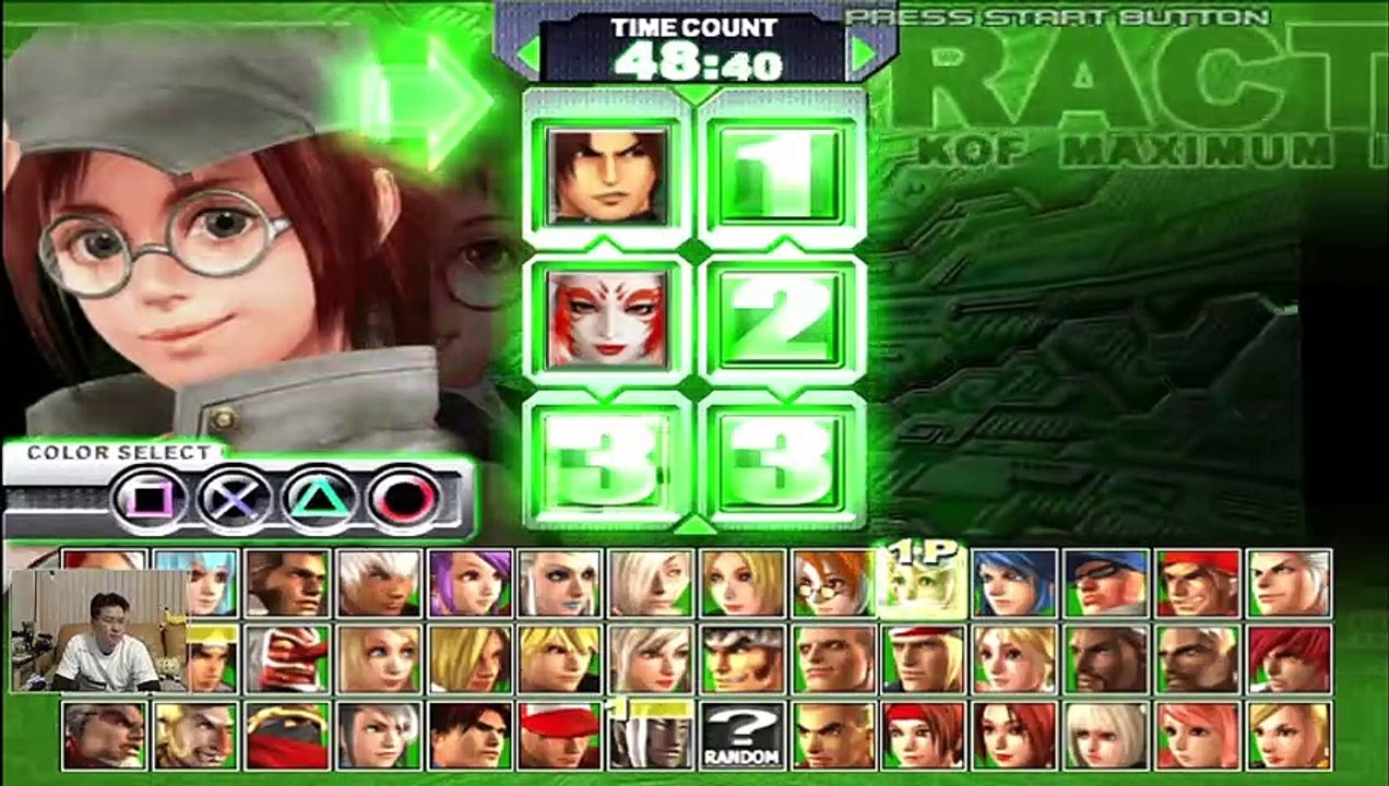 (PS2) KOF Maximum Impact Reg A - 14 - Team 14 - Jivatma, Kyo Kusanagi Classic, Fio - Final pt3