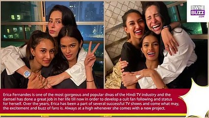 Kuch Rang Pyaar Ke Aise Bhi actress Erica Fernandes parties all night with her girl gang