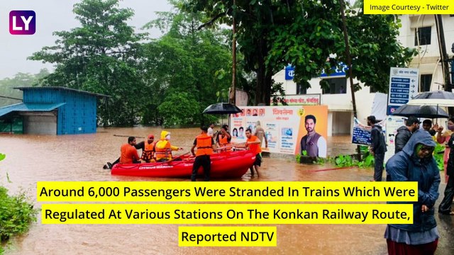 Maharashtra Rains: Chiplun Flooded, NDRF Deployed As Highways Inundated, Trains Halted