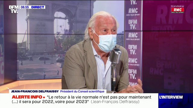 Jean-François Delfraissy, président du Conseil scientifique: Ce n'est pas possible d'aller vers un confinement à la rentrée